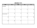 Iwork Calendar Template Monthly Calendar Template for 2015 Invitation Template