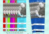 Jack and Jill Ticket Templates Jack and Jill Stagette Buck and Doe Party Invitation Ticket