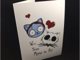 Jack and Sally Valentine Card Spooksieboo Jack & Sally Cats