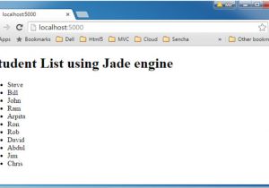 Jade Email Template Jade Template Engine