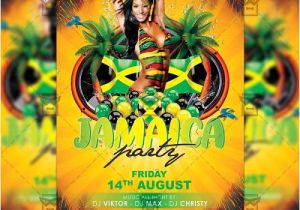 Jamaican Flyer Templates Jamaica Party Club A5 Flyer Template Exclsiveflyer