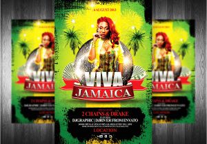 Jamaican Flyer Templates Viva Jamaica Flyer Template by Grandelelo On Deviantart