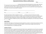 Janitorial Contracts Templates 13 Sample Cleaning Service Contract Template Pages