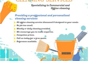Janitorial Flyer Templates Copy Of Cleaning Service Flyer Template Postermywall