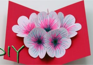 Japanese Maple Pop Up Card Diy Pop Up Karte Basteln Geburtstag Luxus Basteln Mit Papier Pop