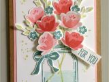Jar Of Love Card Ideas Jar Of Love Stampin Up Mason Jar Cards Cards Handmade