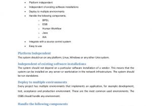 Java Design Document Template Java Technical Design Document