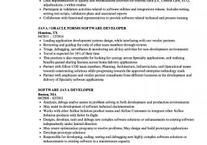 Java Developer Resume Sample software Java Developer Resume Samples Velvet Jobs