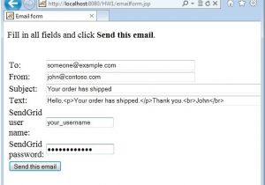 Java Email Template Store Sendgrid Java How to Send Email Example Microsoft Docs