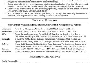 Java software Engineer Resume software Engineer Resume Example
