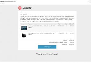 Javascript Email Template Abandoned Cart Extension for Magento Templates Master