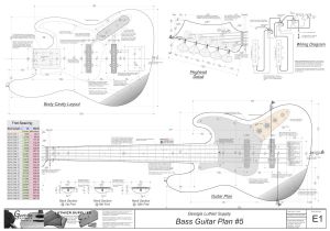 Jazz Bass Pickguard Template Jazz Bass Template Templates Data