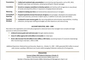 Jedegal Agency Sample Resume Advertising Agency Example Resume