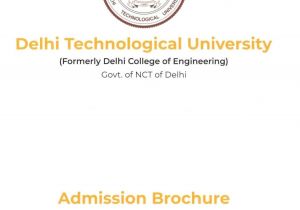 Jee Main Paper 2 Admit Card Delhi Technological University Dtu Admission 2020 Course