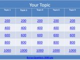 Jeopardy Template with sound Effects Jeopardy Template 13 Free Word Excel Ppt Pdf format