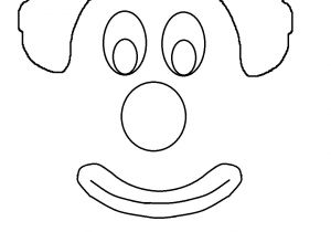 Jester Mask Template Face Template for Drawing at Getdrawings Com Free for