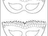 Jester Mask Template Mardi Gras Mask Coloring Page Coloring Home