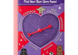 Jim and Wilson Valentine Card Star Warsa Name Generator Valentine S Day Card with Game Spinner