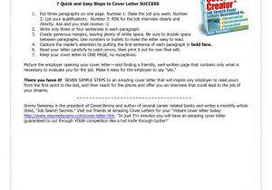 Jim Sweeney Cover Letter Free Cover Letter Creator Resume Badak