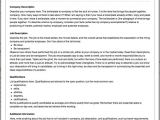 Job Advertisements Template Job Ads that Work How to Write A Job Posting