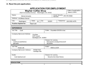 Job Application form and Resume Free 8 Sample Job Application forms In Sample Example
