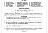 Job Description Of Emt Basic for Resume Emt Resume Sample Monster Com