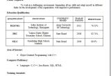 Job Fresher Resume format Image Result for Simple Biodata format for Job Fresher