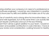 Job Inquiry Email Template Job Inquiry Letter How to Write and format It with 5