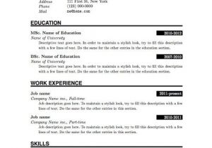Job Interview Resume Pdf Simple Resume format Pdf Resume Pdf Resume format