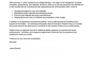 Job Interview Resume Zone Best Supervisor Cover Letter Examples Livecareer