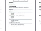 Job Interview without Resume Standard Resume formats What Resume format to Choose
