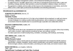 Job Objective for Student Resume Objective for A College Student Resume Paknts Com