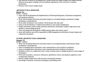 Job Related Resume format Architectural Designer Resume Samples Velvet Jobs