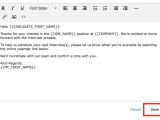 Job Transition Email Template How to Edit Email Templates Greenhouse Support