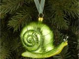 John Lewis Christmas Card Holder John Lewis Partners Emerald Snail Bauble Green