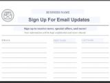Join Our Email List Template 15 Creative Ways to Grow Your Email List Constant
