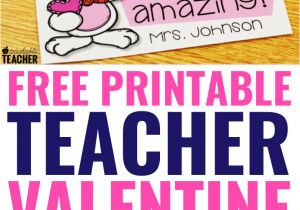 Jolly Mom Free Printable Teacher Valentines Day Card 240 Best Teaching Gifts for Teachers Students Images In