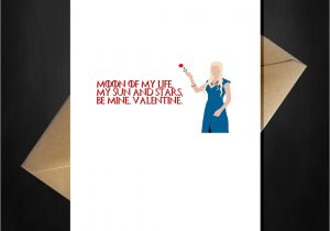 Jon Snow Valentine S Day Card Game Of Thrones Valentines Day Card Daenerys Targaryen Has
