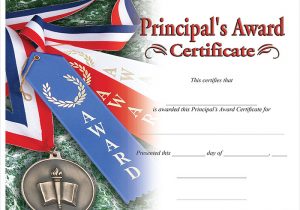 Jones Certificate Templates Principal 39 S Award Certificate Jones School Supply