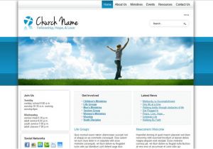 Joomla 2.5 Templates Free Download Free Joomla 2 5 Template social Activities and Church