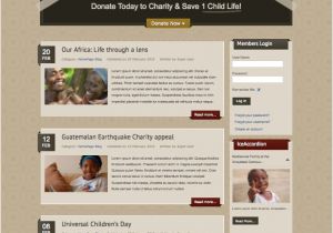Joomla Non Profit Templates It Charity Joomla Template for Donate Non Profit