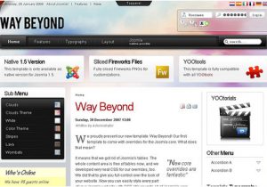 Joomla Template Warez Download Full Warez Way Beyond V1 5 5 Joomla Yootheme