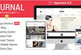 Journal Opencart Template Journal Advanced Opencart theme Wooenvato Demo