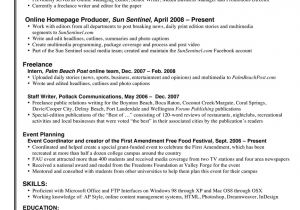 Journalism Student Resume 7 Mistakes that Doom A College Journalist S Resume