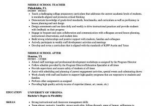 Junior High Student Resume Middle School Resume Samples Velvet Jobs
