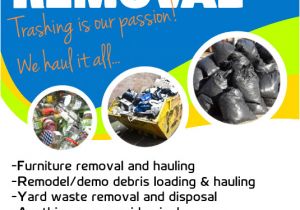 Junk Removal Flyer Template Junk Removal Service Flyer Template Postermywall