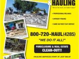 Junk Removal Flyer Template Pictures for Ace Hauling Junk Removal Demolition In