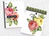 Just because Flower Card Quotes Altenew August 2019 Stamp Die Stencil Release Blog Hop