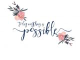 Just because Flower Card Quotes Free Inspirational Spring Printable Hop Mit Bildern