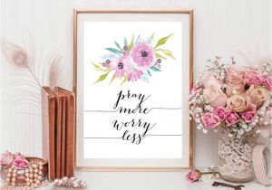 Just because Flower Card Quotes Inspirational Typography Art Print Painting Lettering Watercolor Floral Cardstock Art Poster Motivational Quote Prints Wall Art Decor Set Of 3 8
